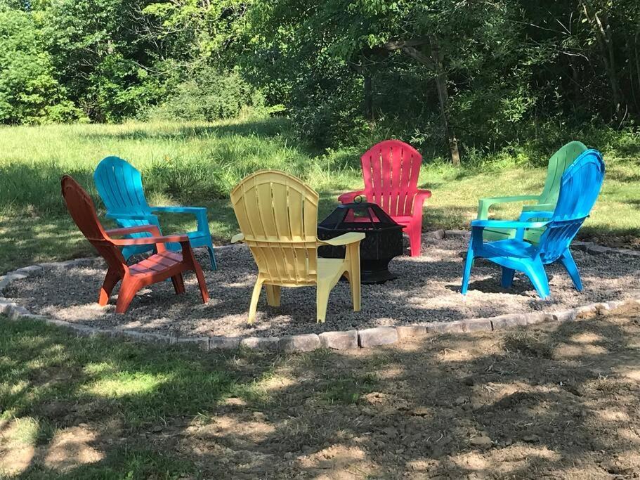 Villa Caddy Corner Has A Hot Tub Just Outside Of Town French Lick Exterior foto